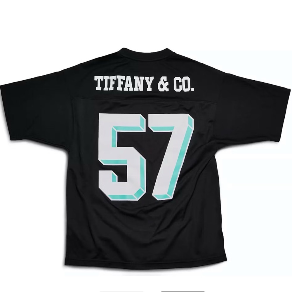 Tiffany football jersey. Unisex size XL true to size.